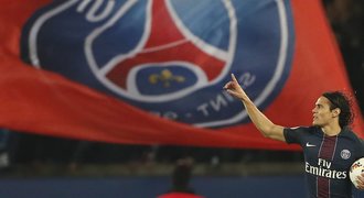 Cavani zachránil PSG s Nice aspoň remízu, Falcao dal hattrick