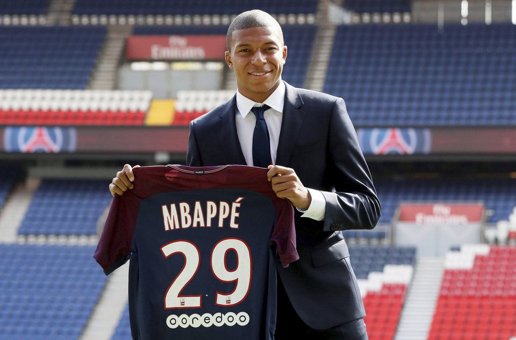 Kylian Mbappé poprvé jako hráč PSG