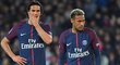 Neymar a Edinson Cavani se v PSG moc nepohodli kvůli standardním situacím