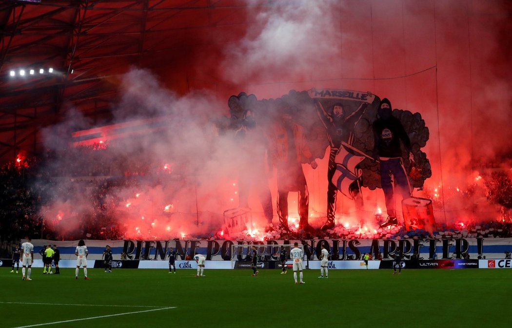 Atmosféra na Velodromu v Marseille