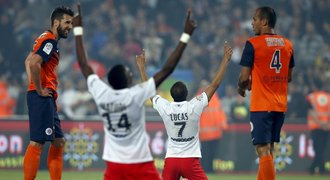 PSG vyhrálo v půdě Montpellieru 2:1 a získalo třetí titul v řadě