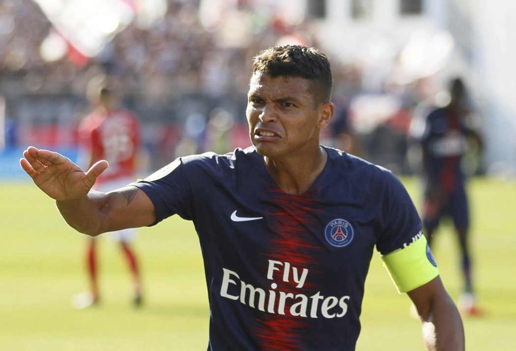 Kapitán PSG Thiago Silva