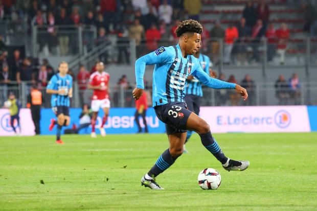 Désiré Doué v dresu Rennes Désiré Doué v dresu Rennes