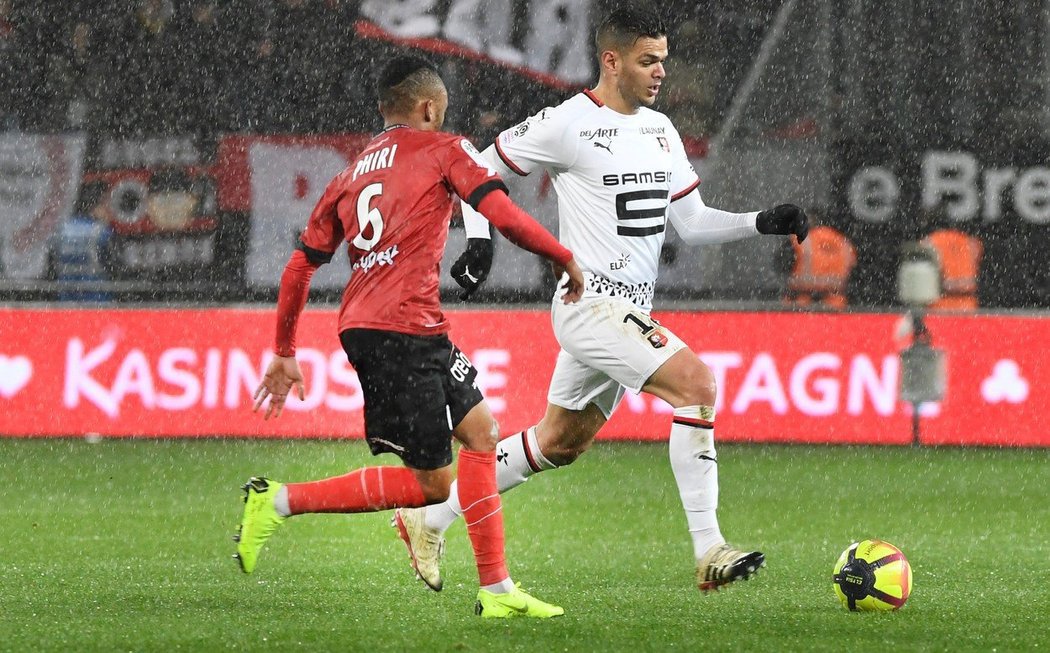 Hatem Ben Arfa nedotáhl Rennes k výhře