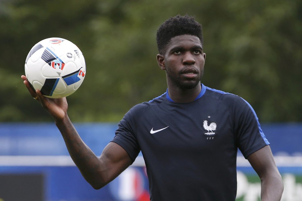 Samuel Umtiti nejspíš dostane ve čtvrtfinále EURO šanci nastoupit v základní sestavě Francie.