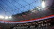 Fanoušci Frankfurtu zaplnili svůj stadion