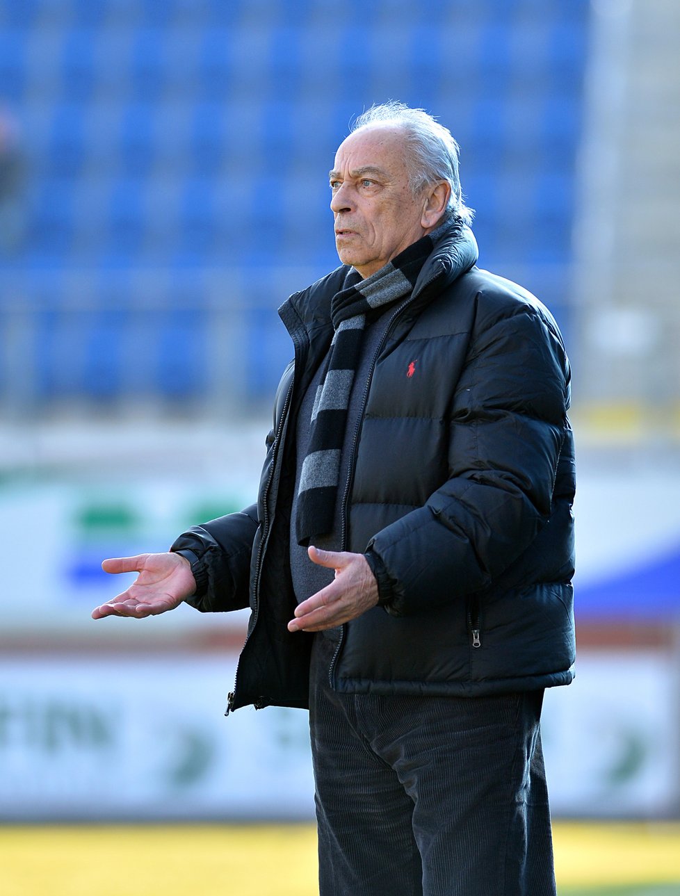 Fotbalový trenér František Cipro.