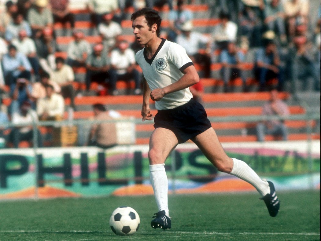 Legendární německý obránce Franz Beckenbauer
