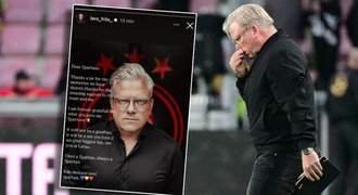 Friis skončil ve Spartě a vzkazuje: Není to sbohem, jen na viděnou. Tým převezme Loučka Friis skončil ve Spartě a vzkazuje: Není to sbohem, jen na viděnou. Tým převezme Loučka