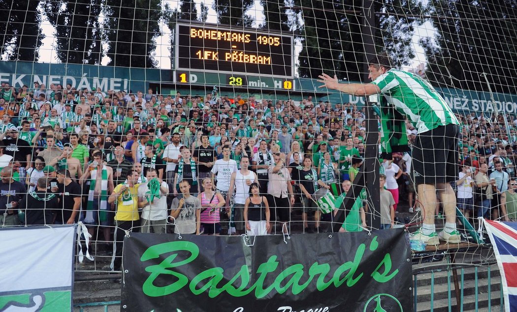 Fanoušci Bohemians 1905 se dočkali po roční odmlce a dvou venkovních zápasech opět nejvyšší soutěže na domácím hřišti