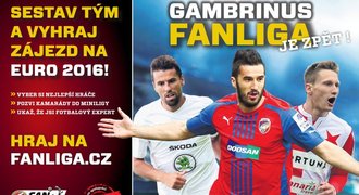 GAMBRINUS FANLIGA: Hraje se o zájezd na EURO 2016. Zapojte se i vy!