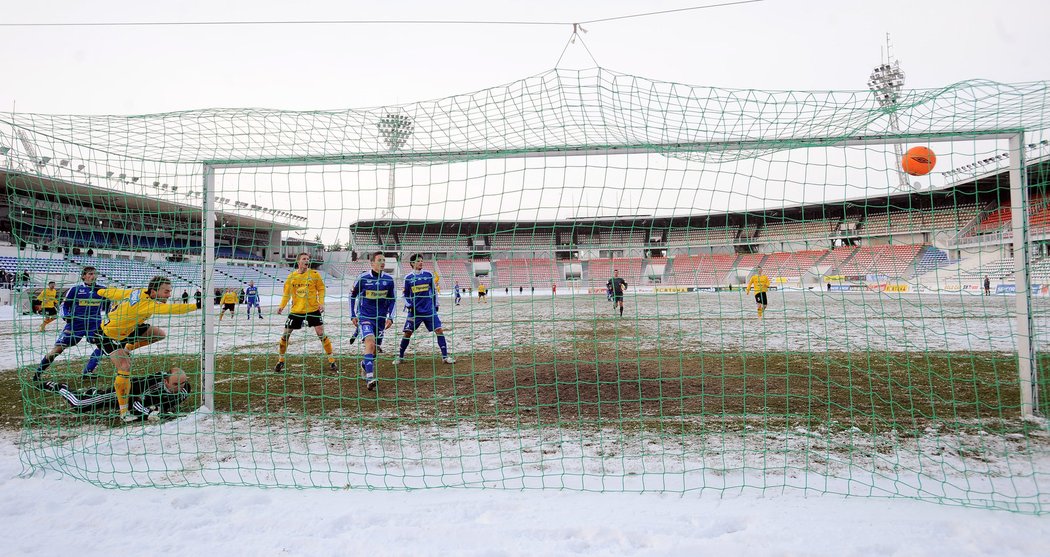 Druhý gól Bohemians 1905 v zápase proti Olomouci