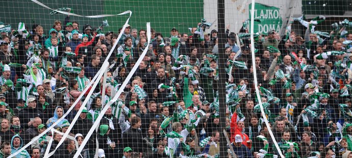 Fanoušci Bohemians 1905 se na derby těšili