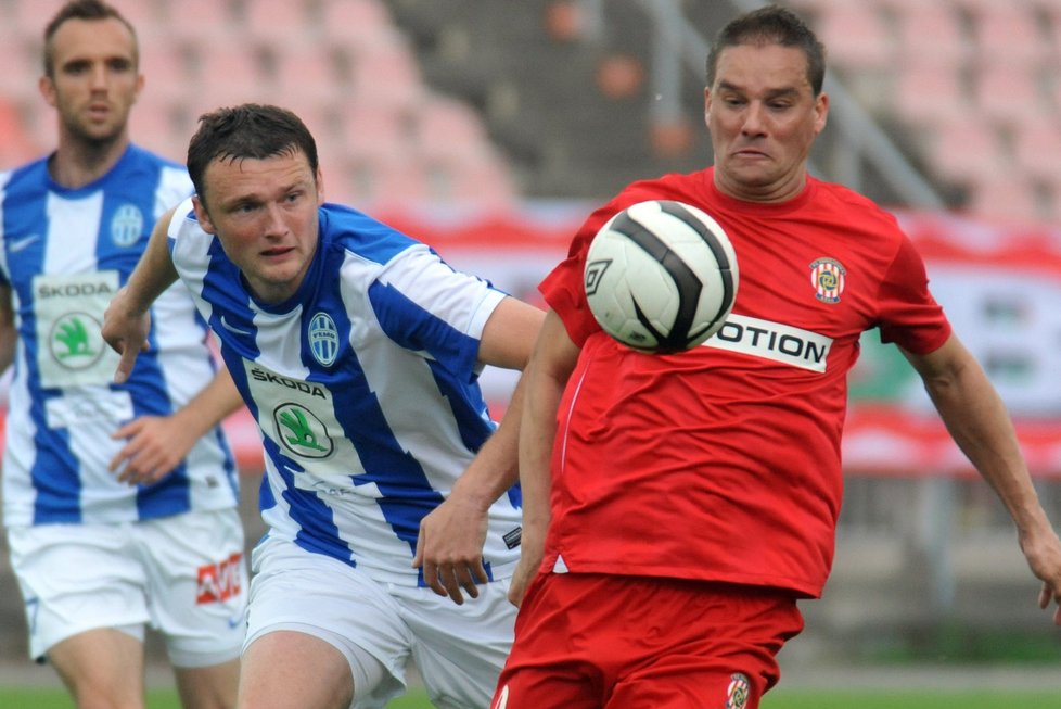 Fotbalový útočník Petr Švancara dostal v dresu Zbrojovky Brno proti Mladé Boleslavi šanci nastoupit v základní sestavě. Zápas skončil nerozhodně 1:1