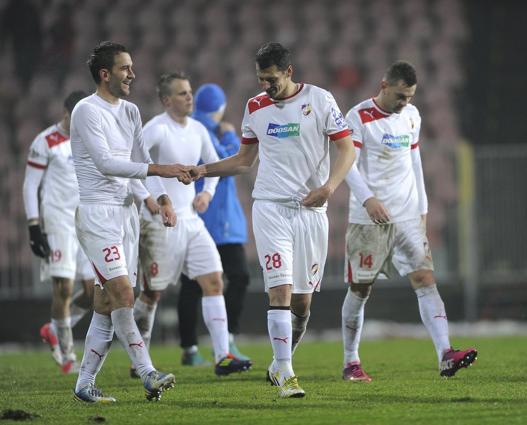 Plzeňská radost nebrala v Brně konce. Viktoria sice prohrávala brzy 0:1, nakonec ale dosáhla na tři body za výhru 3:1