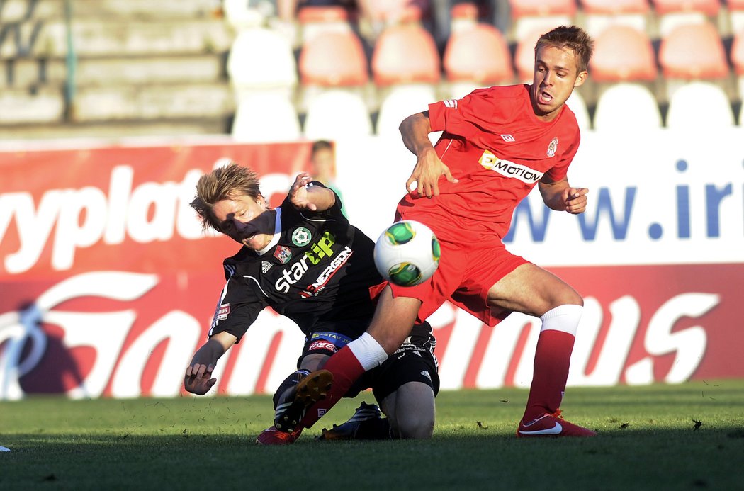 Fotbalisté Příbrami vyhráli ve čtvrtém kole Gambrinus ligy doma nad Brnem 2:1