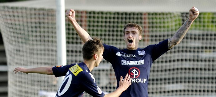 Fotbalisté Slovácka po téměř jedenácti letech vyhráli v Brně, tři body brali za výhru 3:1