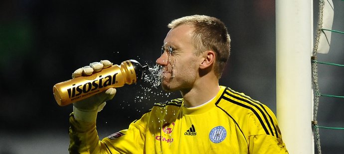 Brankář Petr Drobisz naposledy chytal ligu za Olomouc na podzim 2011