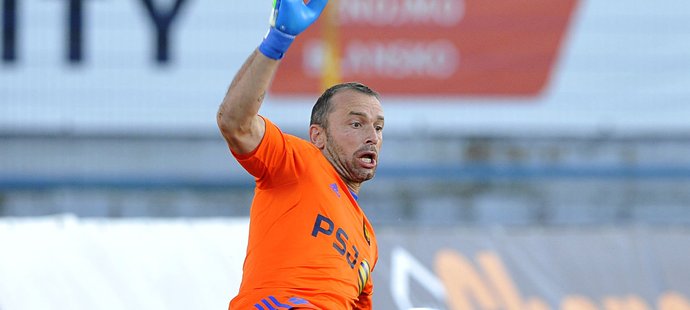 Jaromír Blažek z Jihlavy v sobotním 17. kole proti Znojmu vychytal 139. nulu v první fotbalové lize a postaral se o nový rekord nejvyšší soutěže