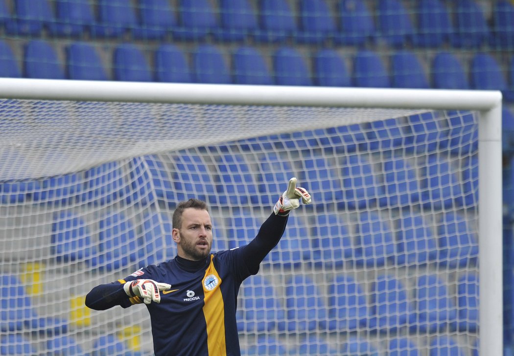 Liberecký gólman Přemysl Kovář se vrátil po pěti utkáních do branky Slovanu, slavil výhru nad Ostravou 3:2 a připsal si asistenci u první branky