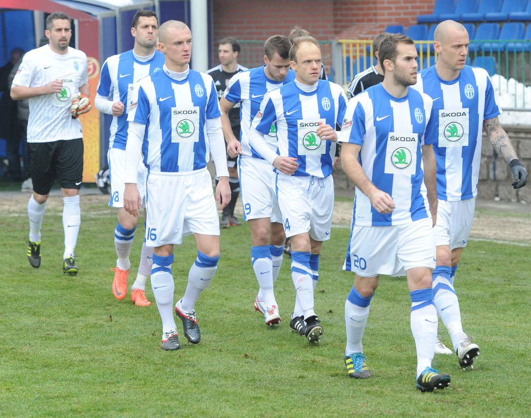 První ligový zápas v dresu Mladé Boleslavi má za sebou záložník David Jarolím. Fotbalisté Boleslavi porazili Příbram díky vlastnímu gólu Hájovského