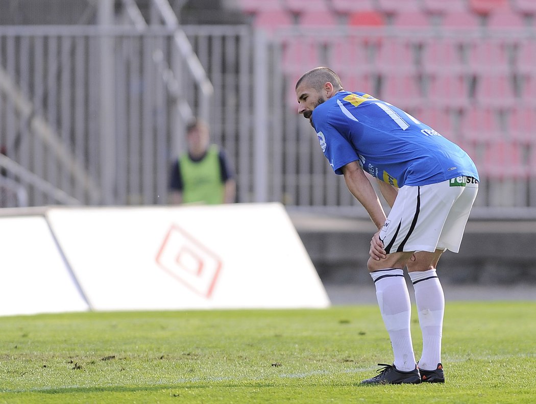 Obrázek vystačí za tisíc slov. Rezkův smutek nad zpackanou penaltou