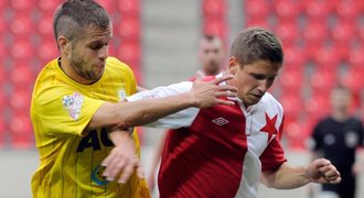 Už šestý zápas bez výhry, oslabené Teplice prohrály na hřišti Slavie 0:2