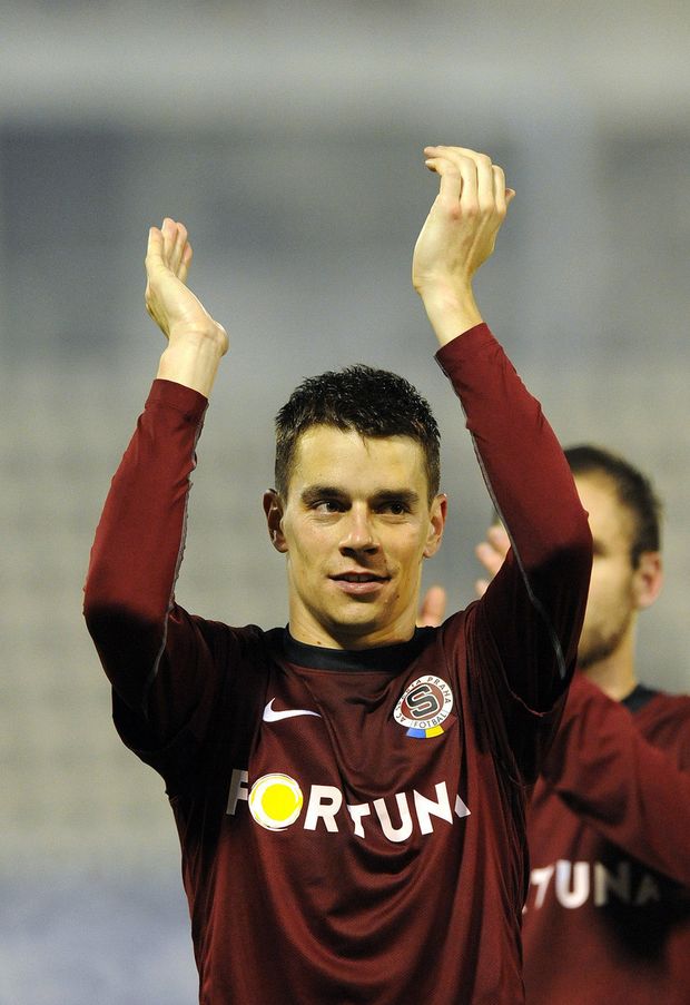 Sparťan Kušnír se raduje vítězného gólu proti Bohemians Praha Sparťan Kušnír se raduje vítězného gólu proti Bohemians Praha