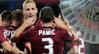 Bohatá Sparta versus nejchudší Hradec. Kolik vydělávají fotbalisté v lize?