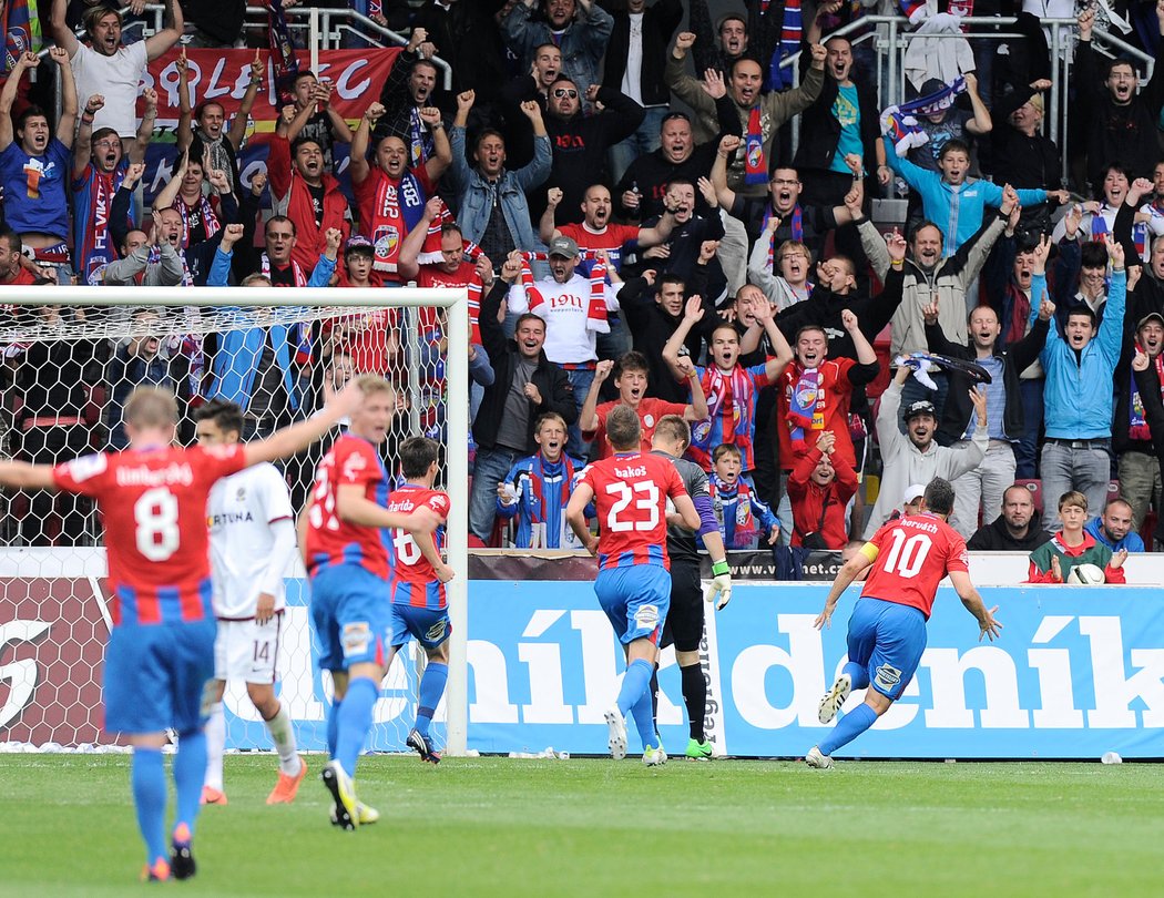 Plzeňská radost! Pavel Horváth proměnil penaltu a Západočeši vyhráli nad Spartou 1:0