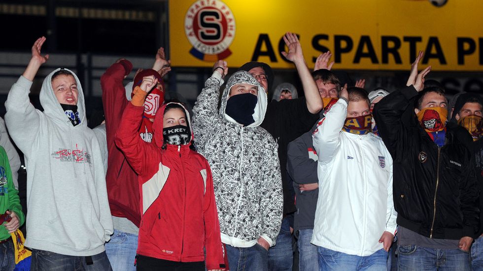 Nespokojení sparťanští příznivci se dožadovali odvolání šéfa Křetínského