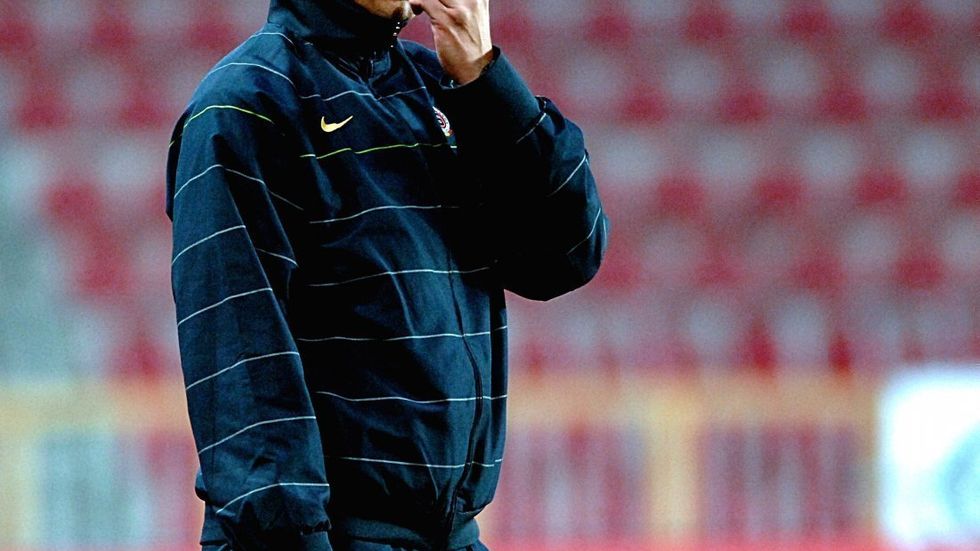 Trenér Sparty Vítězslav Lavička