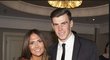 Gareth Bale a jeho snoubenka Emma Rhys-Jonesová