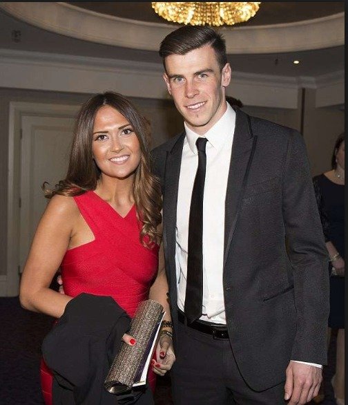 Gareth Bale a jeho snoubenka Emma Rhys-Jonesová