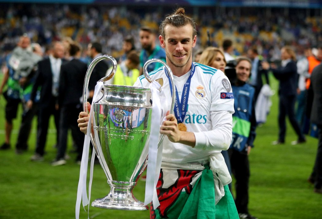 Gareth Bale vyhrál s Realem pětkrát Ligu mistrů