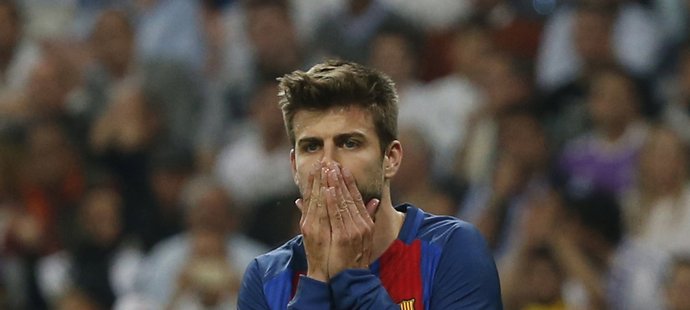 Barcelonský Gerard Piqué je hrdý na svůj klub a konkurenta z Madridu nenávidí.