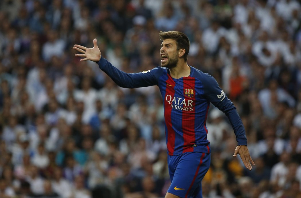 Barcelonský Gerard Piqué je hrdý na svůj klub a konkurenta z Madridu nenávidí.