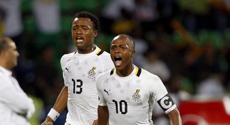 Mali a Ghana jdou do semifinále, Tunisko vyřadil chybující gólman
