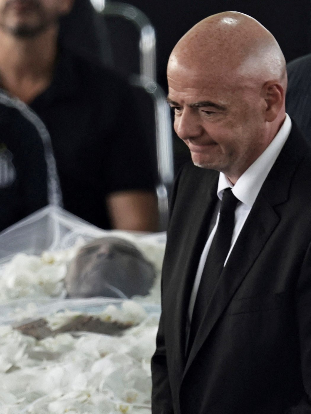 Šéf FIFA Gianni Infantino u rakve