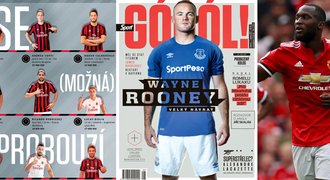 Nový Sport Góóól: Kolos AC Milán, Rooneyho návrat i ďábel Lukaku