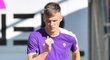 Talentovaný český útočník Martin Graiciar na tréninku italské Fiorentiny, kde se během prvního půlroku příliš neprosadi