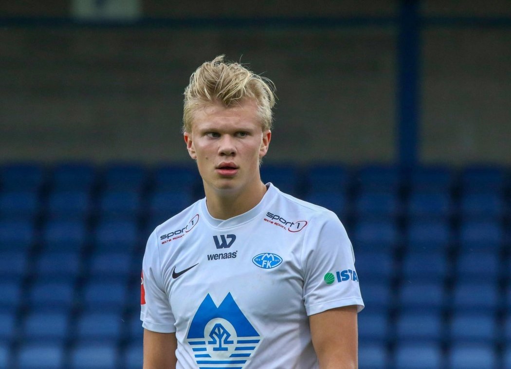 Erling Haaland zářil už jako sedmnáctiletý v dresu Molde