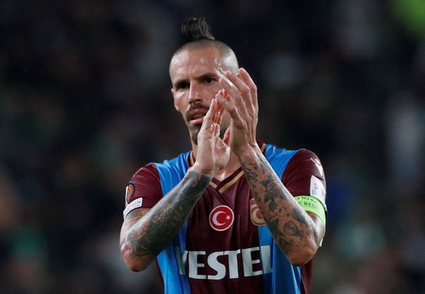 Marek Hamšík v dresu tureckého Trabzonsporu Marek Hamšík v dresu tureckého Trabzonsporu