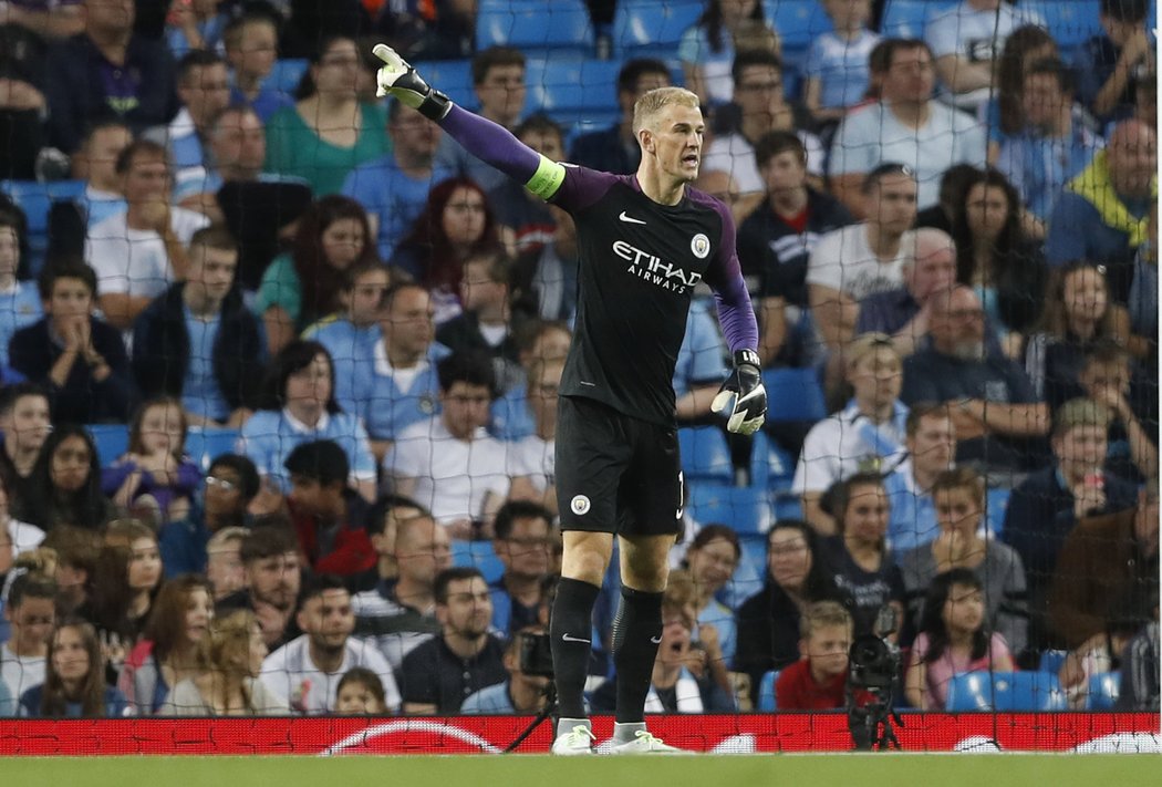 Joe Hart si zachytal pod Pepem Guardiolou v předkole Ligy mistrů