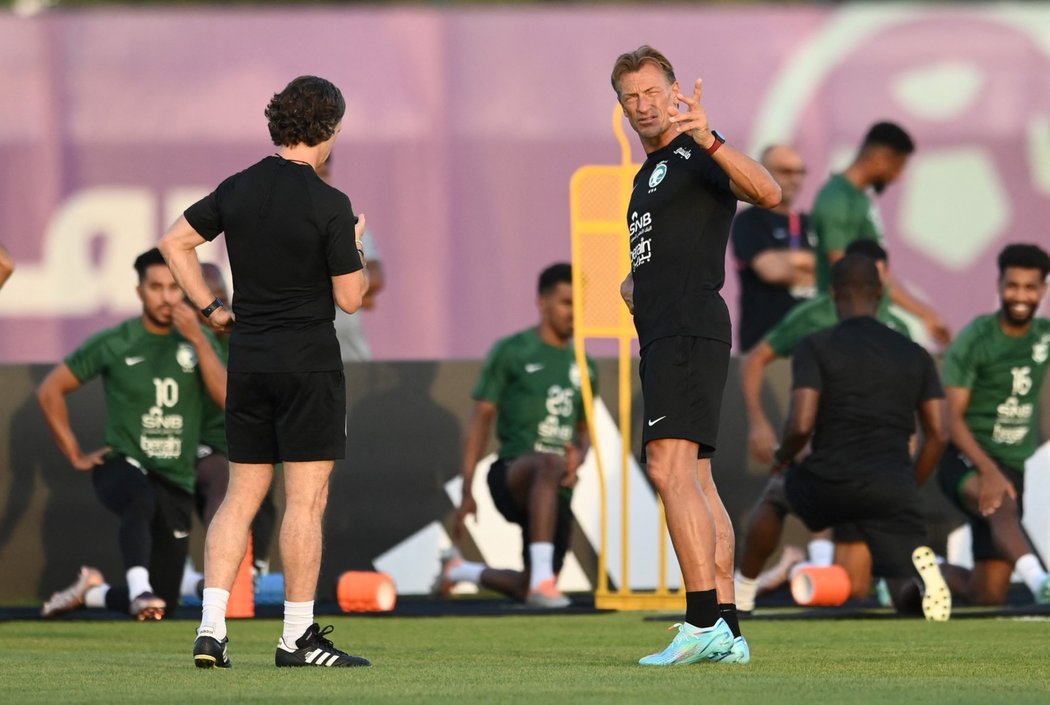 Hervé Renard během reprezentačního trenéra