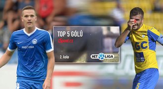 TOP góly 2. kola: Parády v Ďolíčku, rána Karafiáta i klaun Ljevakovič