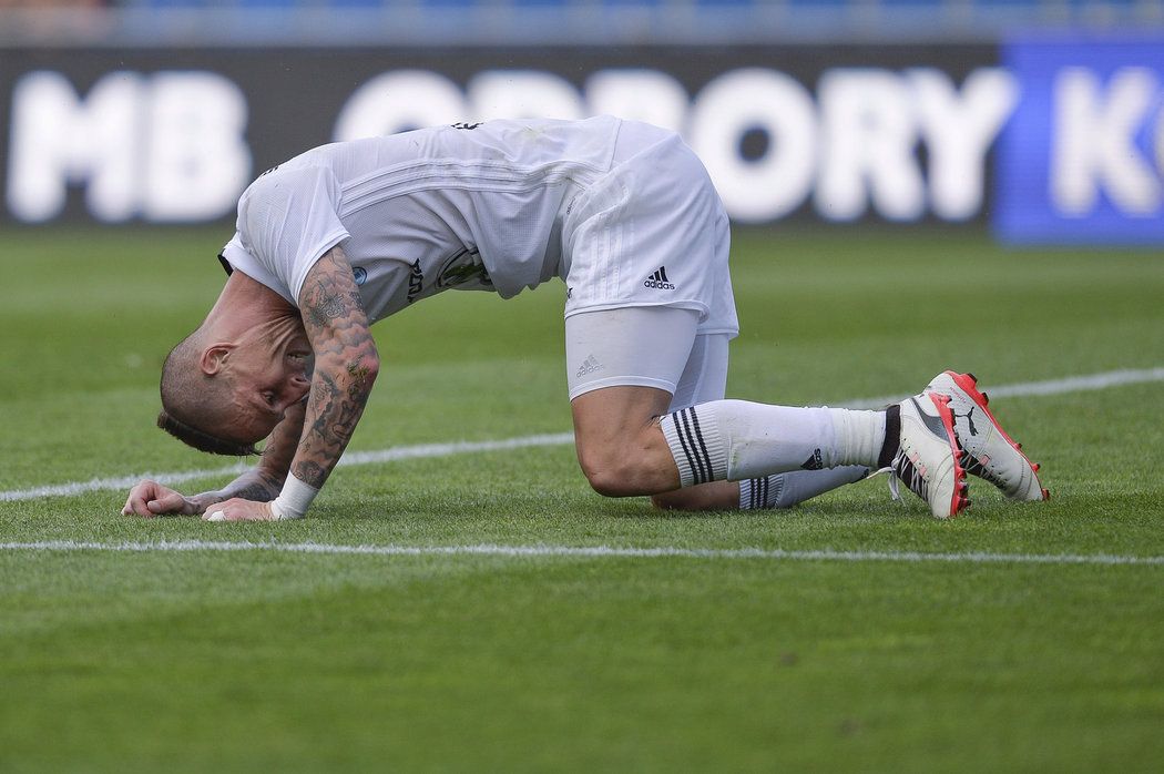 Jiří Fleišman oddychoval v zápase proti Olomouci