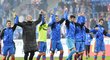Fotbalisté Plzně se radují z vítězství nad Brnem a už 11. ligové výhry v řadě