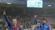 Plzeňští fotbalisté se radují z klíčové výhry nad Slavií, po třinácti kolech zůstávají stoprocentní