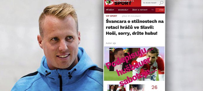 David Limberský se na Instagramu opřel do Josefa Hušbauera